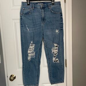 Distressed Jeans